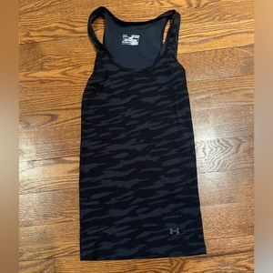 Black camo under armour tank